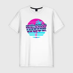 Мужская футболка хлопок Slim Retrowave