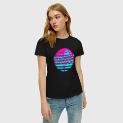 Женская футболка хлопок Retrowave - фото 2