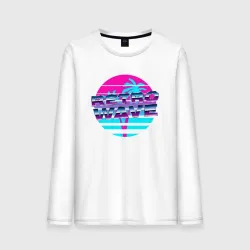 Мужской лонгслив хлопок Retrowave