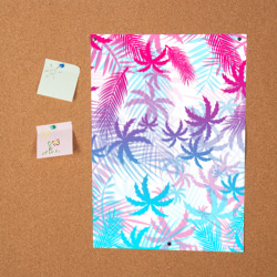 Постер Неоновые пальмы - фото 2