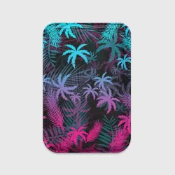 Картхолдер Magsafe магнитный Неоновые пальмы neon palms