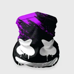 Бандана-труба 3D Неоновый Маршмелло Marshmello neon