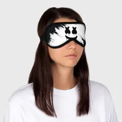 Маска для сна 3D Marshmello Маршемелло - фото 2