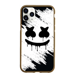 Чехол для iPhone 11 Pro Max матовый Marshmello Маршемелло