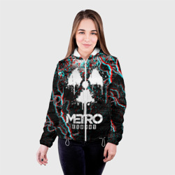 Женская куртка 3D Metro Exodus glitch - фото 2