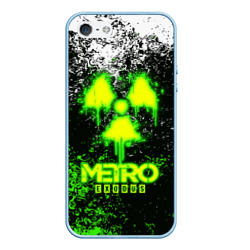 Чехол для iPhone 5/5S матовый Metro Exodus Метро исход