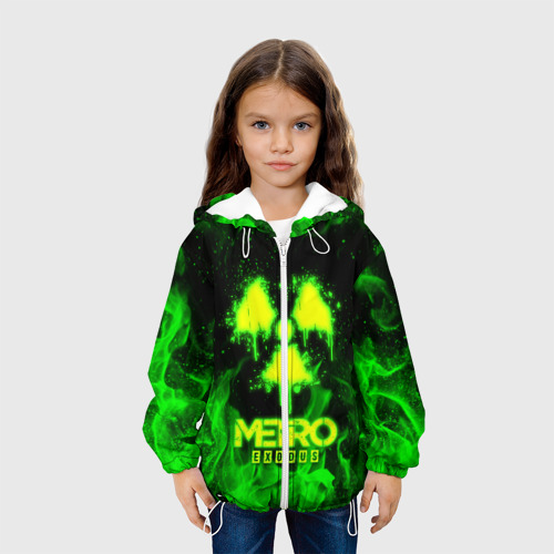 Детская куртка 3D Metro Exodus, цвет белый - фото 4