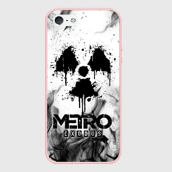 Чехол для iPhone 5/5S матовый Metro Exodus Метро исход
