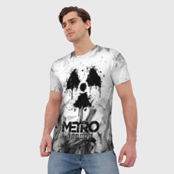 Мужская футболка 3D Metro Exodus Метро исход - фото 2