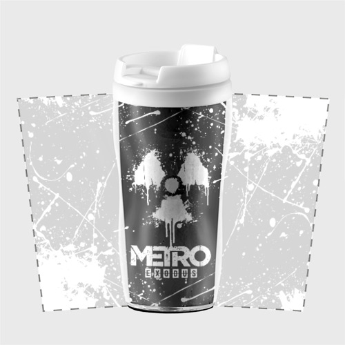 Термокружка-непроливайка METRO EXODUS, цвет белый - фото 2
