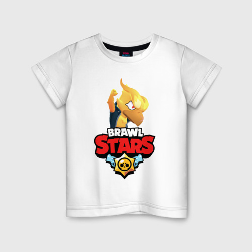 Детская футболка хлопок BRAWL STARS CROW PHOENIX