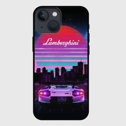 Чехол для iPhone 13 mini Lamborghini overdrive