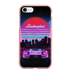 Чехол для iPhone 7/8 матовый Lamborghini overdrive