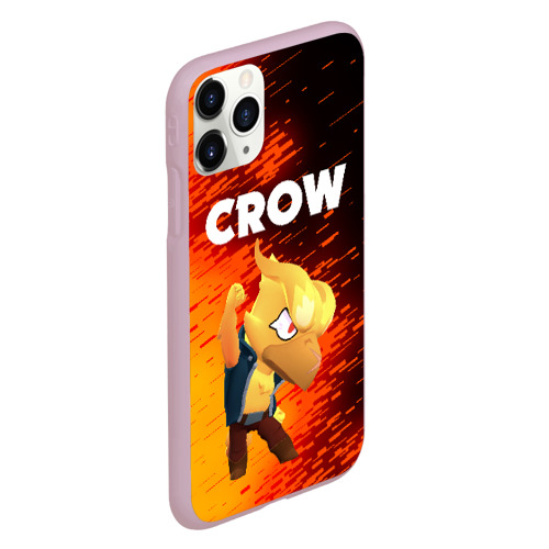 Чехол для iPhone 11 Pro матовый BRAWL STARS CROW PHOENIX - фото 3