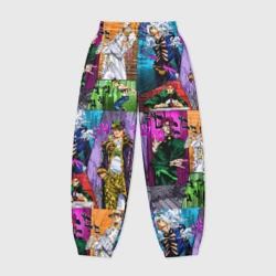 Женские джоггеры оверсайз 3D Паттерн ДжоДжо Кира спидвагон