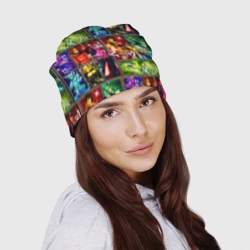 Шапка 3D ДжоДжо пендлетон хамон паттерн - фото 2
