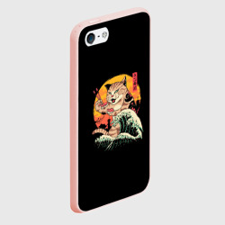 Чехол для iPhone 5/5S матовый Neko Sushi Wave - фото 2