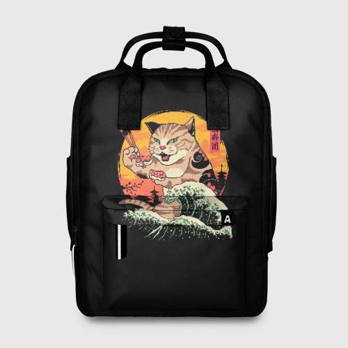 Женский рюкзак 3D Neko Sushi Wave