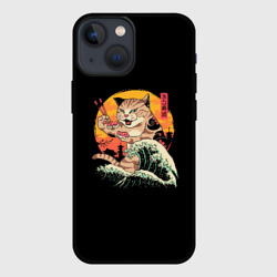 Чехол для iPhone 13 mini Neko Sushi Wave