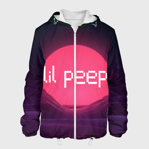 Мужская куртка 3D lil peep(Logo), цвет 3D печать