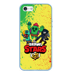 Чехол для iPhone 5/5S матовый Brawl Stars