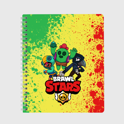 Тетрадь Brawl Stars, цвет клетка