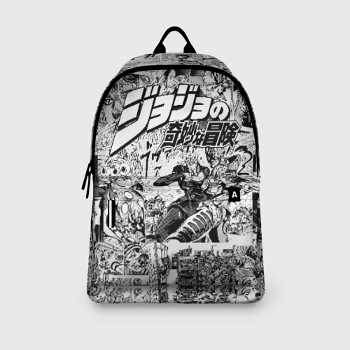 Рюкзак 3D Серый комикс jojo - фото 4