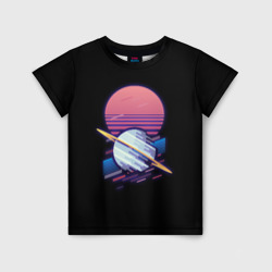 Детская футболка 3D Retro Planet