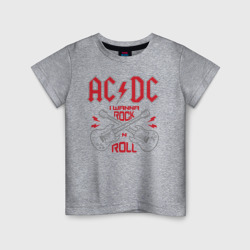 Детская футболка хлопок AC/DC