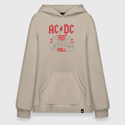 Худи SuperOversize хлопок AC/DC