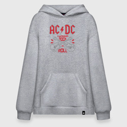 Худи SuperOversize хлопок AC/DC