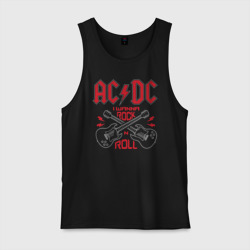 Мужская майка хлопок AC/DC