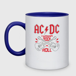 Кружка двухцветная AC/DC