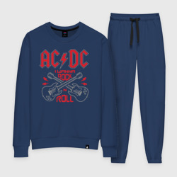 Женский костюм хлопок AC/DC