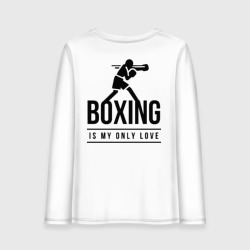 Женский лонгслив хлопок Boxing life