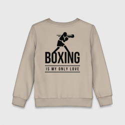 Детский свитшот хлопок Boxing life