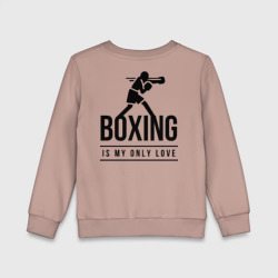 Детский свитшот хлопок Boxing life