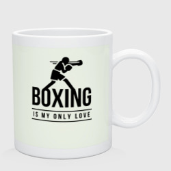 Кружка керамическая Boxing life