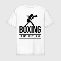 Мужская футболка хлопок Boxing life