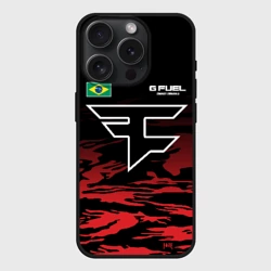 Чехол силиконовый для Apple iPhone 15 Pro Мax матовый Cs:go - FaZe Clan