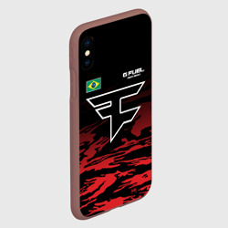 Чехол для iPhone XS Max матовый Cs:go - FaZe Clan - фото 2