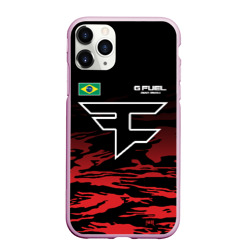 Чехол для iPhone 11 Pro матовый Cs:go - FaZe Clan