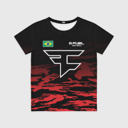 Детская футболка 3D Cs:go - FaZe Clan
