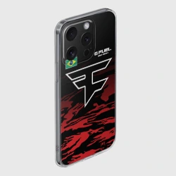 Чехол для iPhone 15 Pro Max силиконовый с защитой камеры Cs:go - FaZe Clan - фото 2