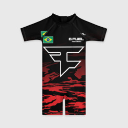 Детский купальный костюм 3D Cs:go - FaZe Clan