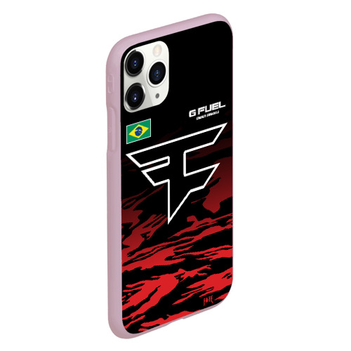 Чехол для iPhone 11 Pro матовый Cs:go - FaZe Clan, цвет розовый - фото 3