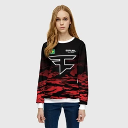 Женский свитшот 3D Cs:go - FaZe Clan - фото 2
