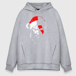 Мужское худи Oversize хлопок Santa Kratos