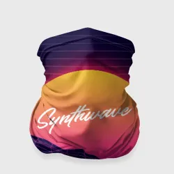 Бандана-труба 3D Synthwave Retrowave