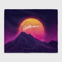 Плед 3D Synthwave Retrowave